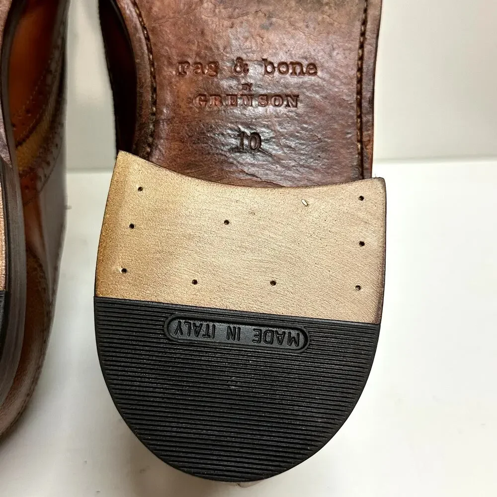 NEW HEELS Grenson x Rag & Bone Bedford Wingtip Derby Made in England US 11